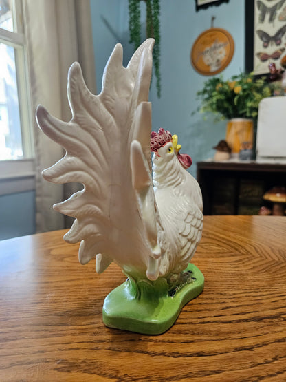 Crowing Rooster Figure