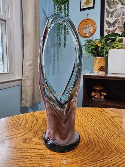 Marble Basket Vase