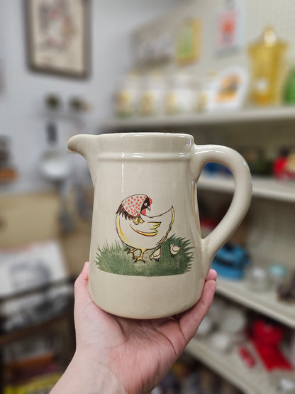Hen & Chicks Pitcher