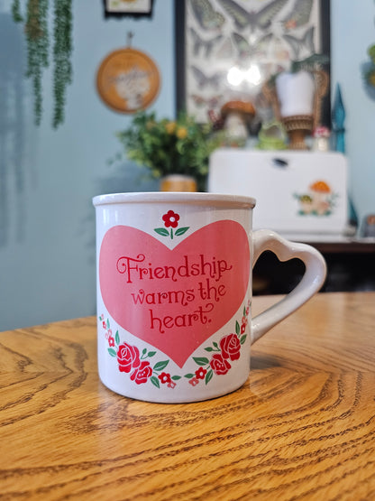 Friendship Warms the Heart Mug