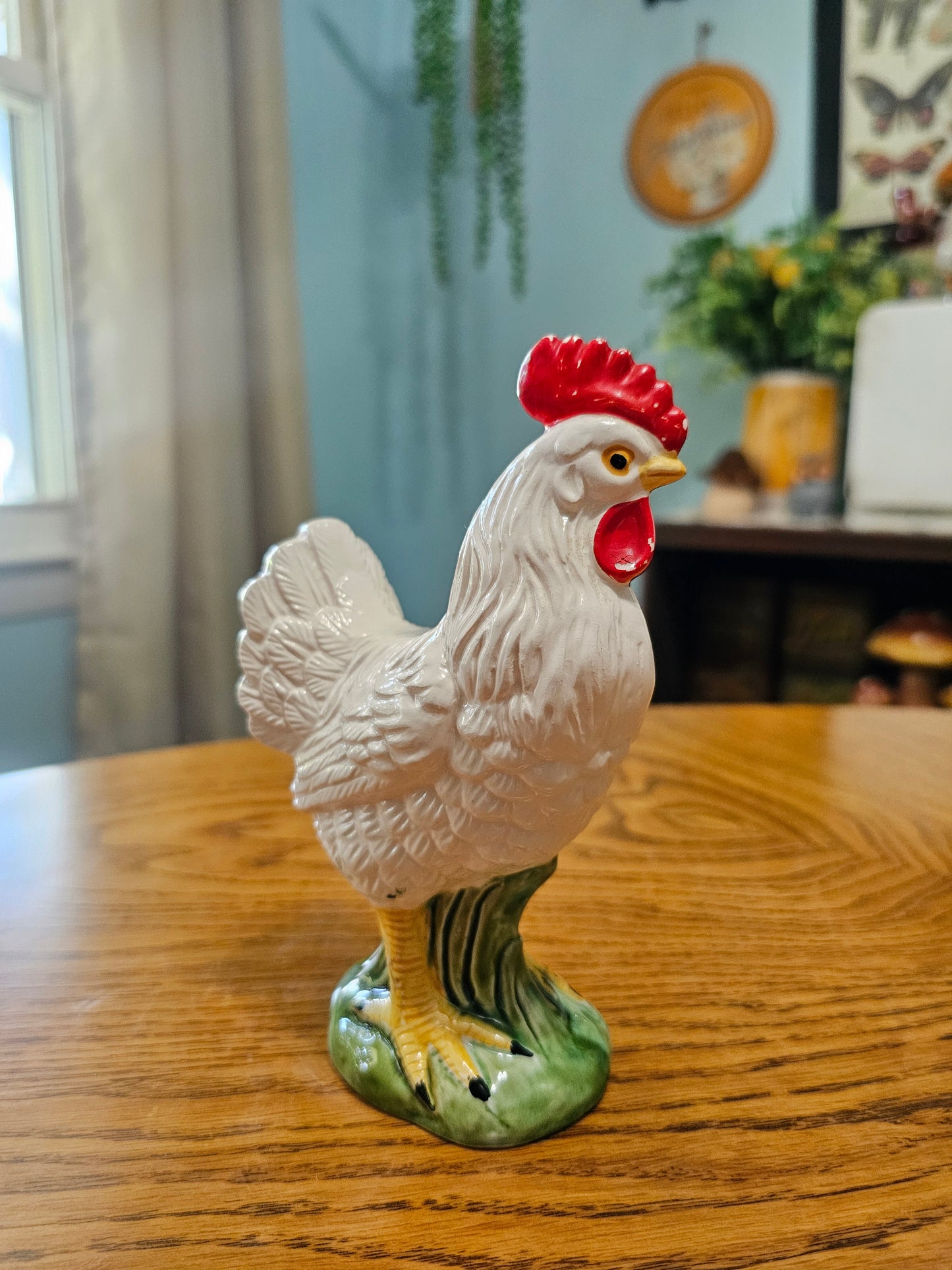Lefton Rooster Figure