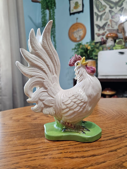 Crowing Rooster Figure